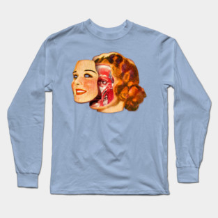 Lady Muscleface Long Sleeve T-Shirt