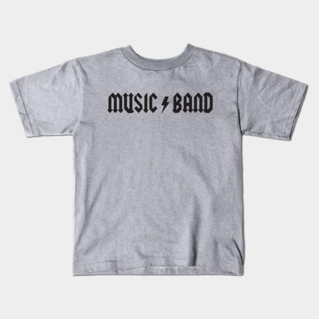 Music Band T-Shirt Kids T-Shirt by dumbshirts