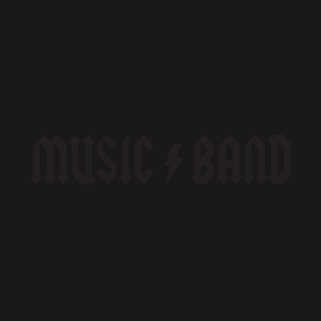 Music Band T-Shirt by dumbshirts