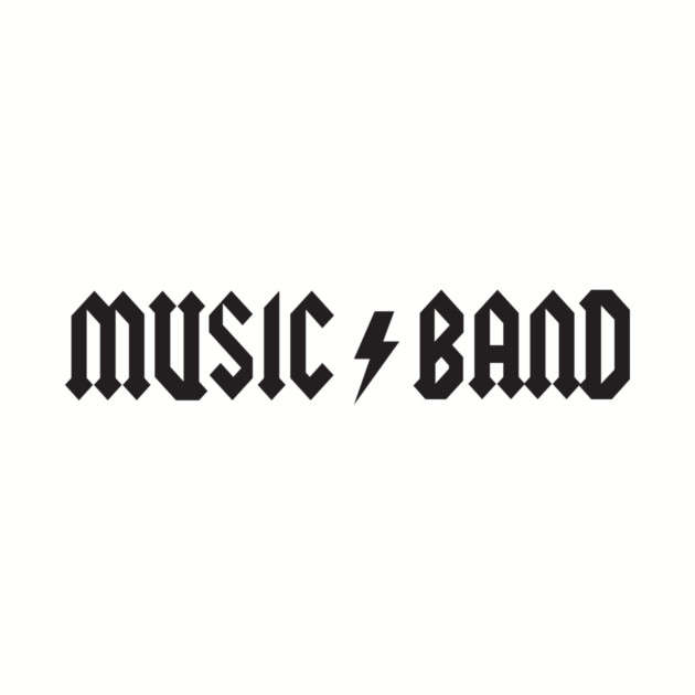 Music Band T-Shirt by dumbshirts