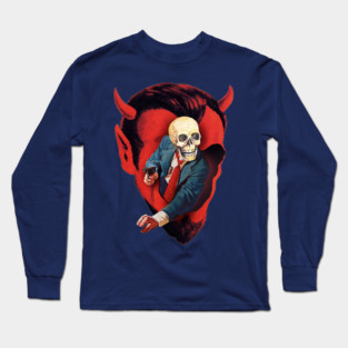 Devilhead Skullman Long Sleeve T-Shirt