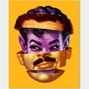 Purple Man Posters and Art