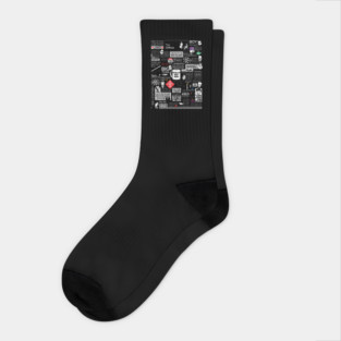 Wise Words From The Office - The Office Quotes Socks
