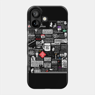 Wise Words From The Office - The Office Quotes Phone Case