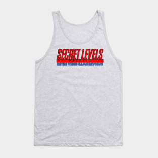 Secret Levels Podcast Retro Vide Game Reviews Tank Top