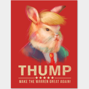 Donald Thump Posters and Art