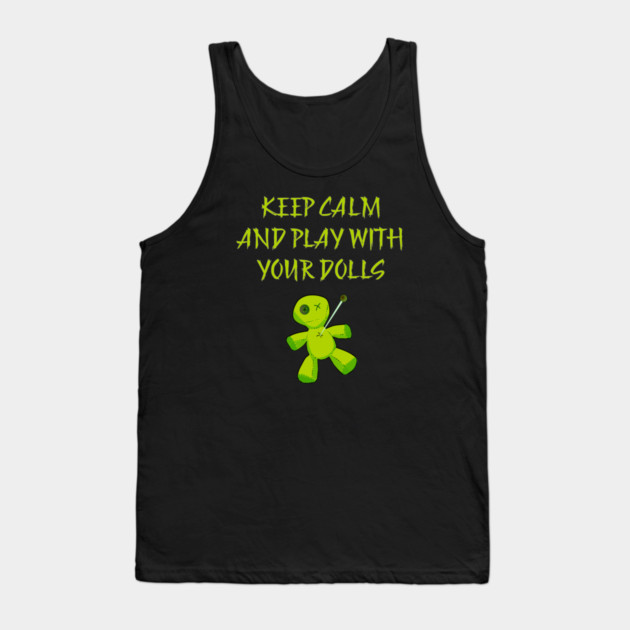 Play With Your Dolls Cheeky Witch Tank Top by Cheeky Witch