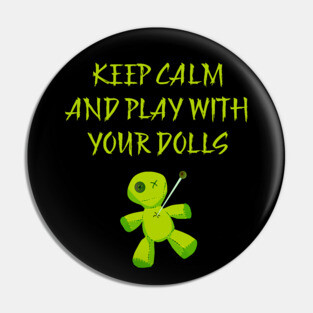 Play With Your Dolls Cheeky Witch Pin