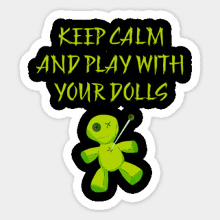 Play With Your Dolls Cheeky Witch Sticker