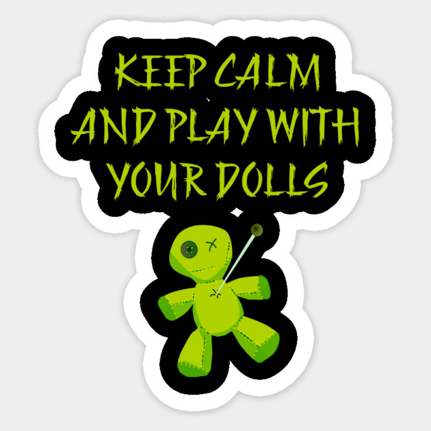 Play With Your Dolls Cheeky Witch Sticker by Cheeky Witch