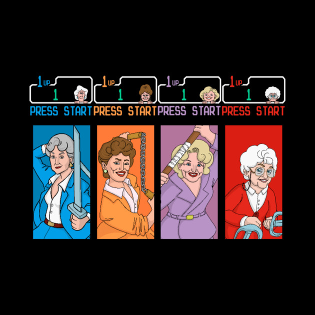 Golden ninjas by Cromanart