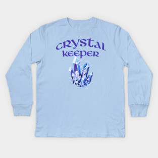 Crystal Keeper Cheeky Witch Kids Long Sleeve T-Shirt