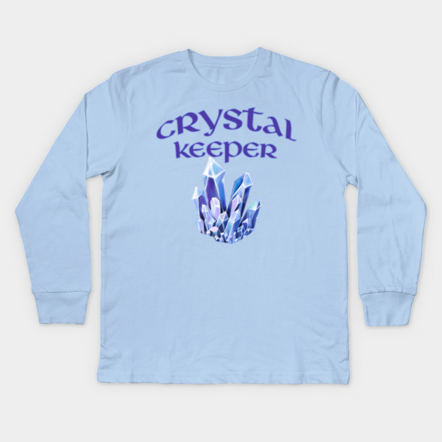 Crystal Keeper Cheeky Witch Kids Long Sleeve T-Shirt by Cheeky Witch