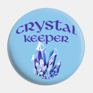 Crystal Keeper Cheeky Witch Pin