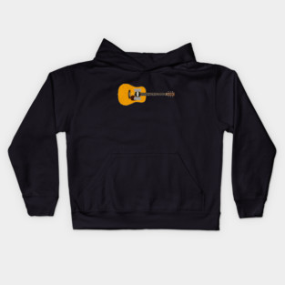 John Martyn Martin D-28 Acoustic Guitar Kids Hoodie
