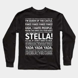 Elaine Quotes Long Sleeve T-Shirt
