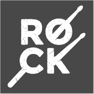 Rock Music Design Posters and Art