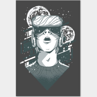 Virtual Reality Design Posters and Art