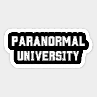 Paranormal University Magnet