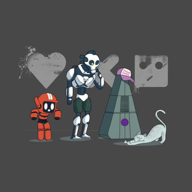 Love, death and robots Three Robots T-Shirt