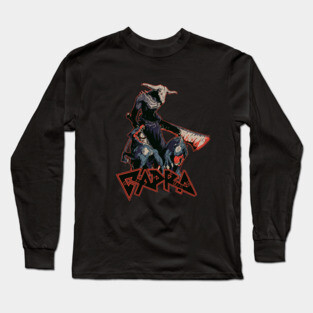 Capra Demon: Unofficial Dark Souls Metal Band Tee Long Sleeve T-Shirt