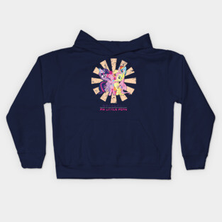 My Little Pony Retro Japanese Kids Hoodie
