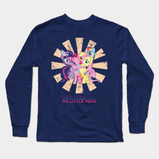 My Little Pony Retro Japanese Long Sleeve T-Shirt