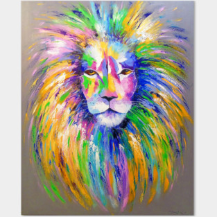 Lion Posters and Art