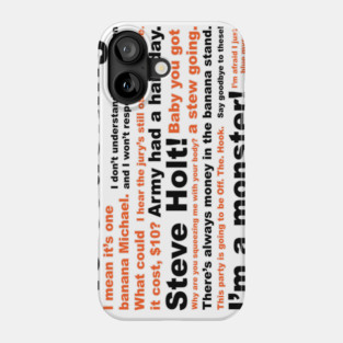 Arrested Quotes Phone Case