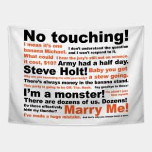 Arrested Quotes Tapestry