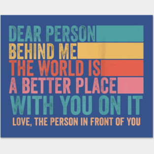 To The Person Behind Me 2 Posters and Art