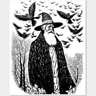 A Hermit Wizard Posters and Art