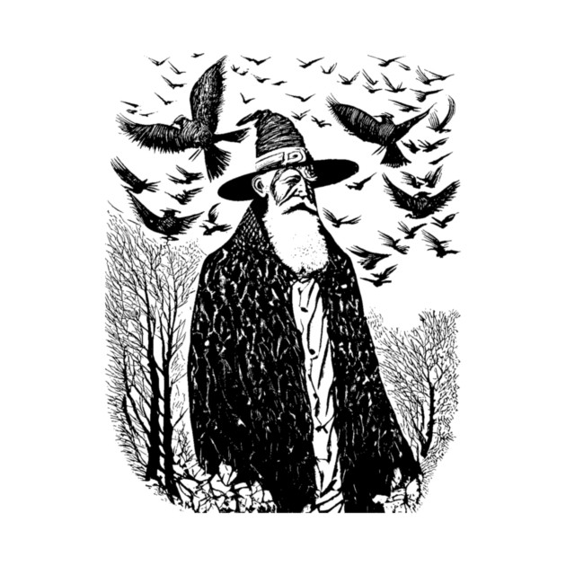 A Hermit Wizard by The Hermit Magic Magazine