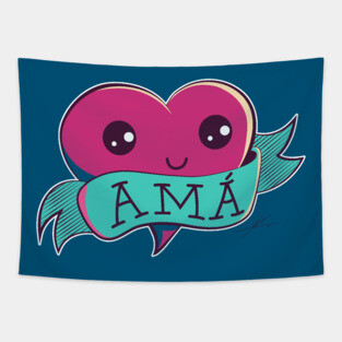 Lotería: El Corazón by IAMO Tapestry