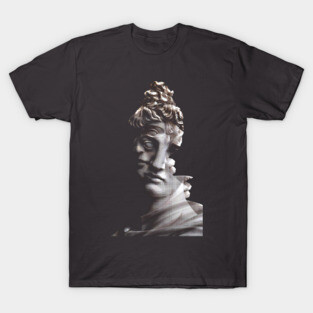 ∆∆∆ Aesthetic Statue Of David Glitch Design #2 ∆∆∆ T-Shirt