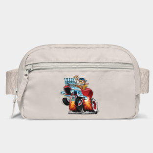 Highboy Hot Rod Race Car Cartoon Bag