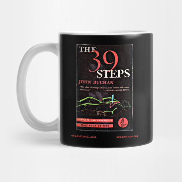 THE 39 STEPS by John Buchan –– Mug & Travel Mug by Rot In Hell Club