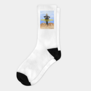 Sir MixaLatkeHip-Hanukkah Print Socks