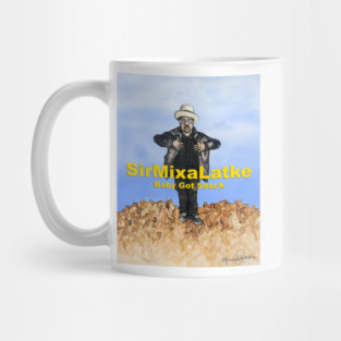 Sir MixaLatkeHip-Hanukkah Print Mug