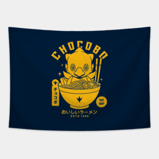 Chocobo Ramen Noodles Tapestry