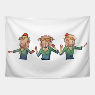 Turkey Head Tapestry