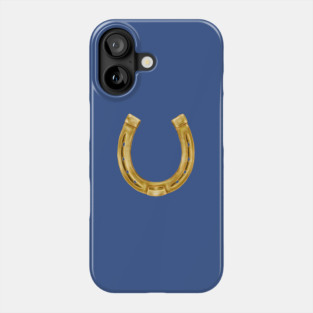 Lucky Gold Horseshoe Phone Case