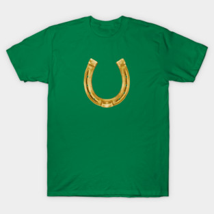 Lucky Gold Horseshoe T-Shirt
