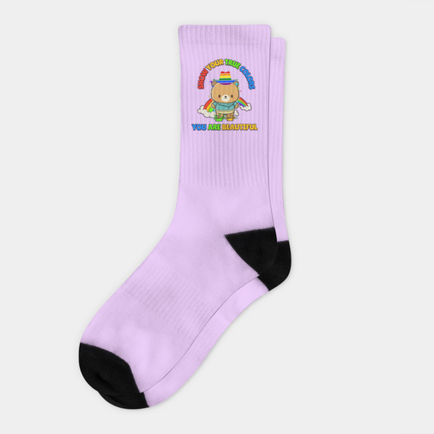 Show Your True Colors Socks by Luxinda