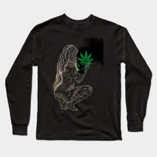 420 weed leaf Long Sleeve T-Shirt