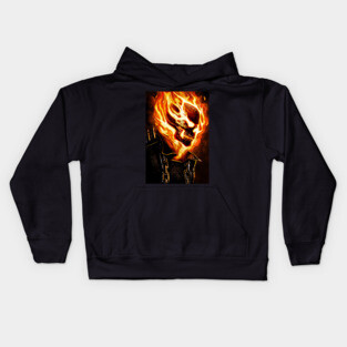 Ghost Rider - Roasted Kids Hoodie