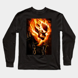 Ghost Rider - Roasted Long Sleeve T-Shirt