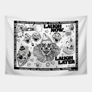 Laugh Now Tapestry