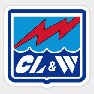 City Light & Water Sticker