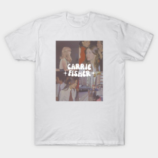 groovy aesthetic carrie fisher (perfect for your average Princess Leia organa stan) • star wars cast collection T-Shirt